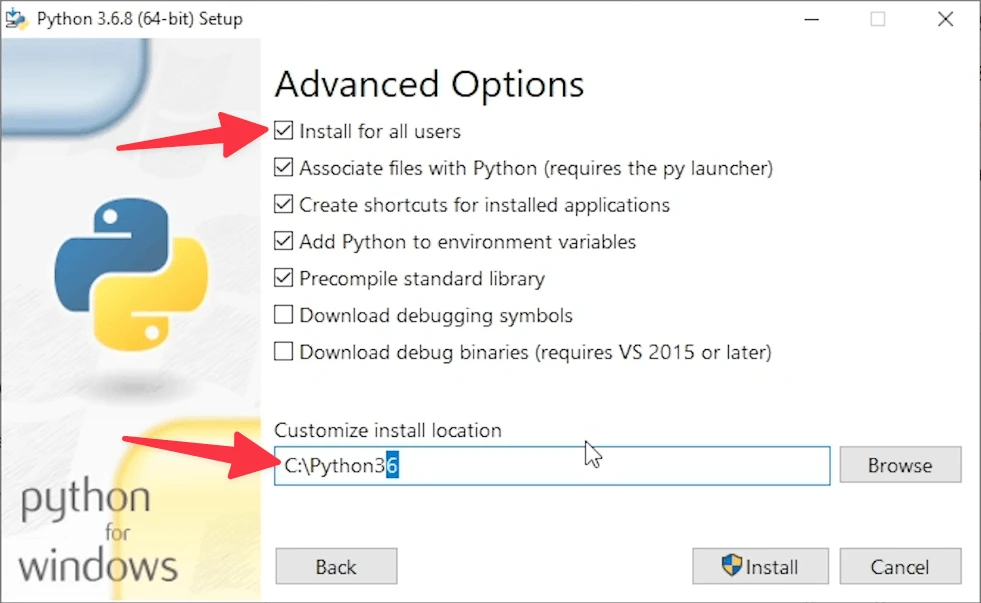 Installation de Python