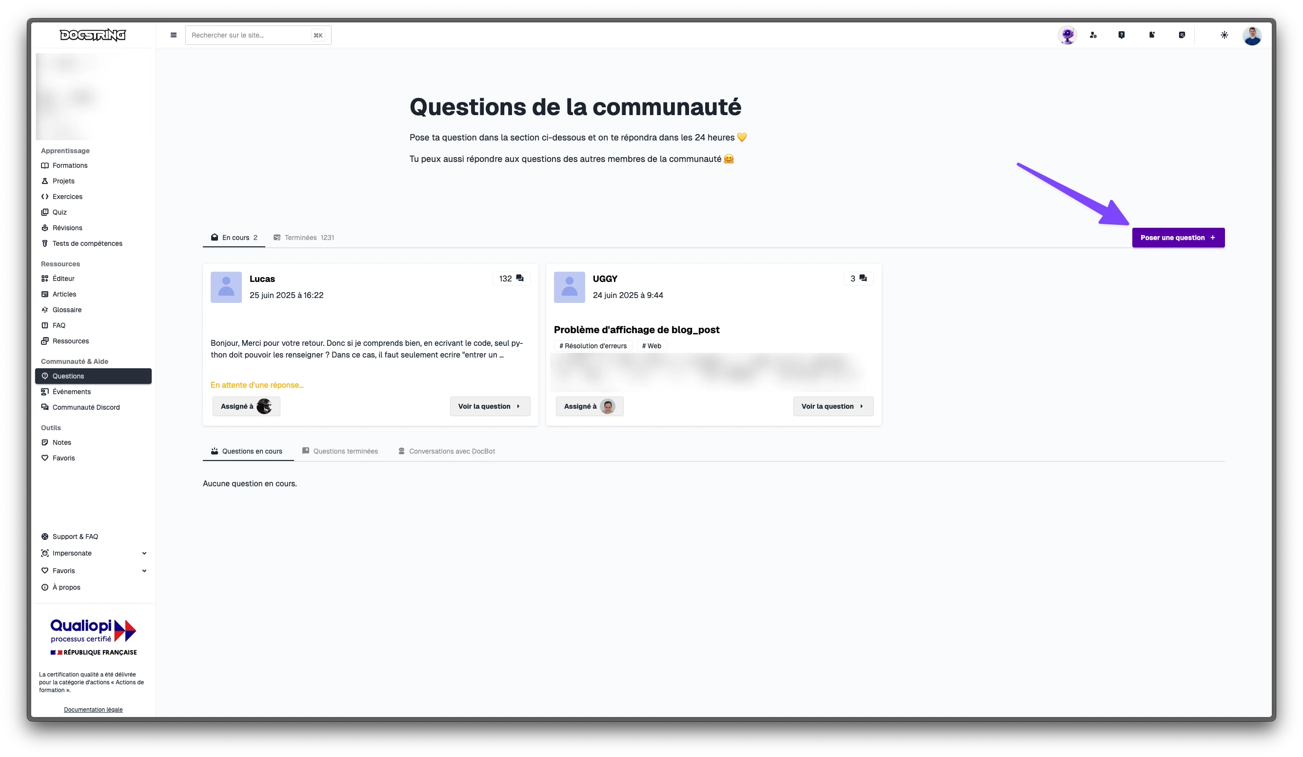 Nouveau fil de discussion